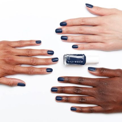 Essie Expressie Quick-Drying Nail Polish Vegan Formula No Animal-Derived Ingredients 10Ml Blue - Image 3