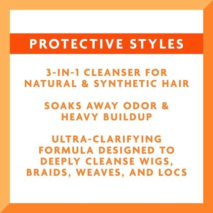 Cantu Protective Styles Hair Bath & Cleanser 296Ml - Image 3