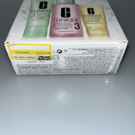 Clinique 3 Step Skincare System Travel Size Set Type 2 Combination/Oily