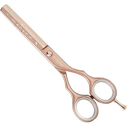 Professional Thinning Shears Luxury Copper Half Blade 5.5" - Kiepe 100% Made In Italy