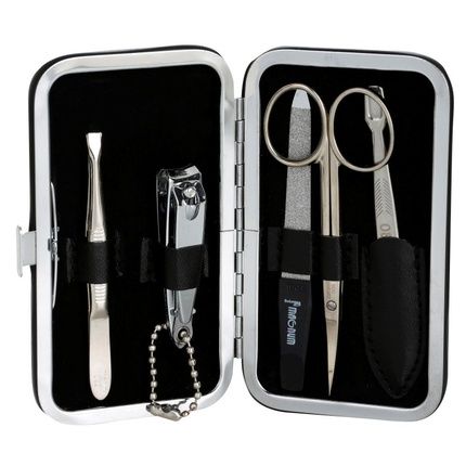 Magnum Feel The Style Kit - Perfect Manicure Set In Black, 5 Pieces