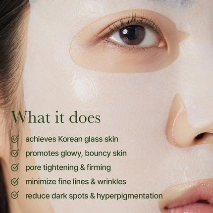 Arencia Hyssop Glow Sheet Mask Hydrating Glowing Boosting Repairing - Pack Of 5 - Image 3