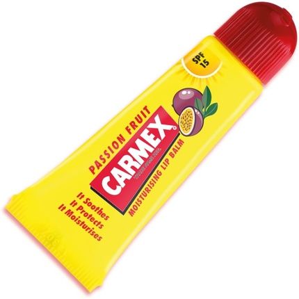 Carmex Passionfruit Lip Balm Tube Moisturizing Lip Balm For Soft Protected Lips With Spf15 10G