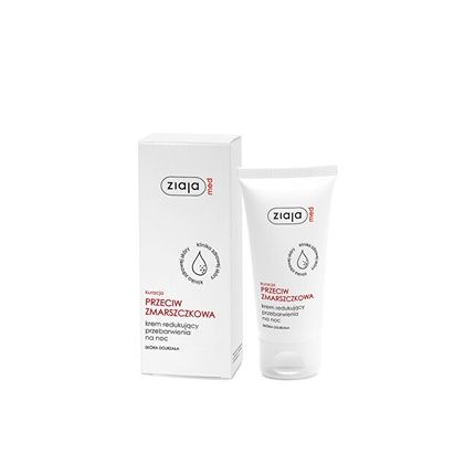 Ziaja Night Cream To Reduce Discoloration 50 Ml Antiwrinkle Treatment Smoothing Night Cream