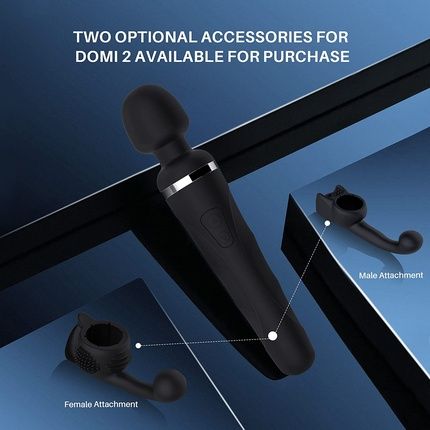 Lovense Domi 2 Massage Device Vibrators With App Bluetooth Massage Stick With Remote Control Unlimited Custom Vibration Levels And Patterns - Image 3