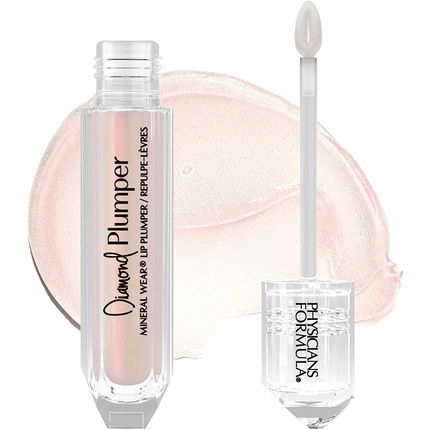 Physicians Formula Diamond Plumper Lip Plumper With Hydrating Nourishing And Plumping Formula Light Pink Princess Cut