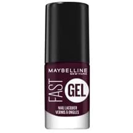 Maybelline Fast Gel Nail Lacquer Possessed Plum 13 Long-Lasting Nail Polish 7Ml