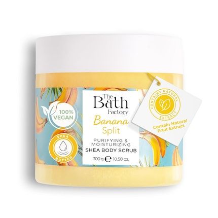 The Bath Factory Banana Split Shea Body Scrub 300G