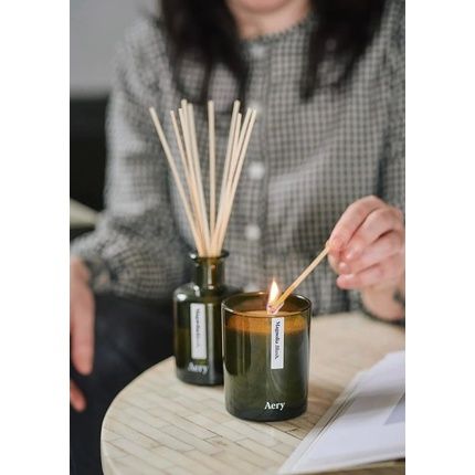 Aery Botanical Magnolia Blush Scented Candle With 45 Hour Burn Time - Image 3