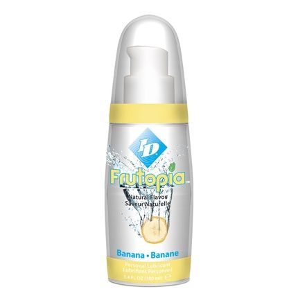 Id Frutopia Naturally Flavored Banana Water-Based Lubricant 100Ml