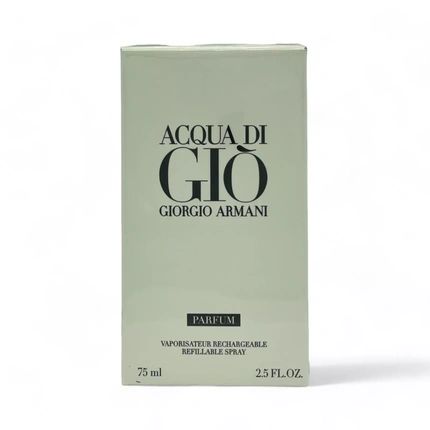Giorgio Armani Acqua Di Gio Parfum Refillable For Men - 75Ml 2.5 Oz
