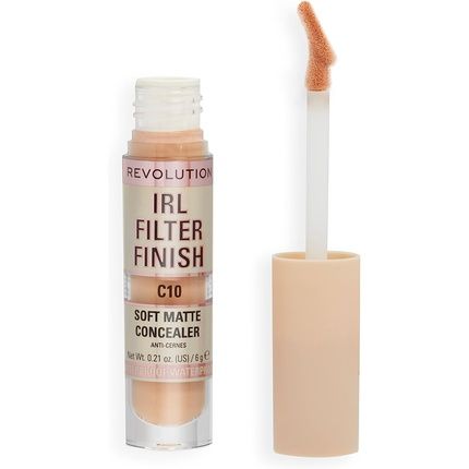 Makeup Revolution Irl Filter Finish Concealer Medium To Full Coverage C10 6G