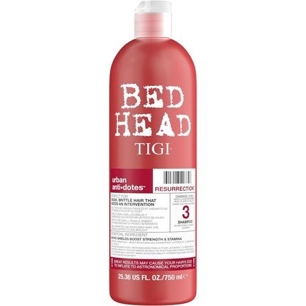 Bed Head By Tigi Urban Antidotes Resurrection Shampoo For Damaged Hair