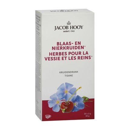 Jacob Hooy Tea Bladderkidney Herbs Sachets