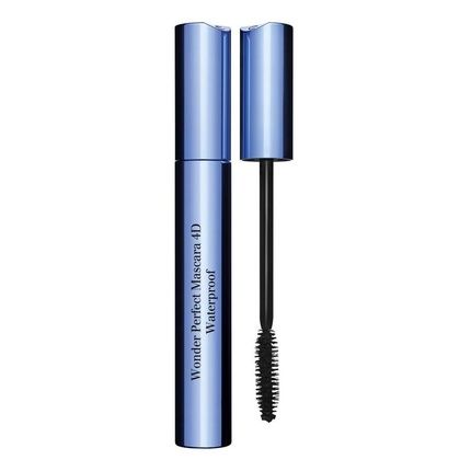 Clarins Wonder Perfect 4D Waterproof Mascara 01 Perfect Black 8Ml - Image 3
