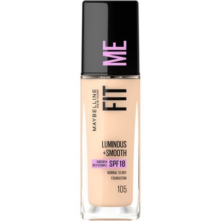 Maybelline Fit Me Luminous + Smooth Foundation 105 Natural Ivory 30Ml
