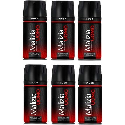 Malizia Uomo Musk Deodorant Spray For Men 150Ml