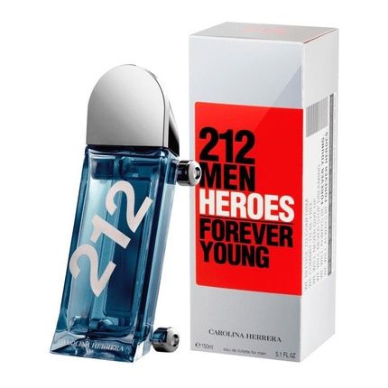 Carolina Herrera 212 Heroes Forever Young Men Eau De Toilette Spray 150Ml