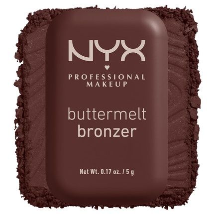 Nyx Professional Makeup Matte Buttermelt Bronzer Longwear Face Makeup Vegan Formula Butta Than U 08 0.17 Ounce