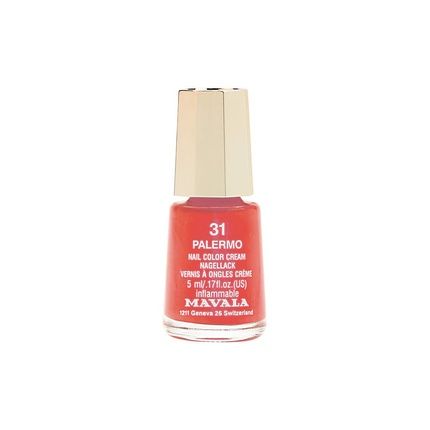 Mavala Mini Color Nail Polish No. 31 Mombasa Light Blue 5Ml