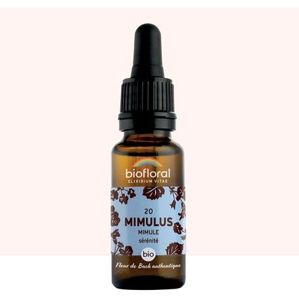 Biofloral Mimulus 20 Bach Flower Elixir By Doctor Bach