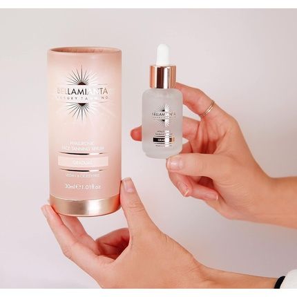 Bellamianta Gradual Hyaluronic Face Tanning Serum Skincare Tanning Bronzing Combo 30Ml - Image 3