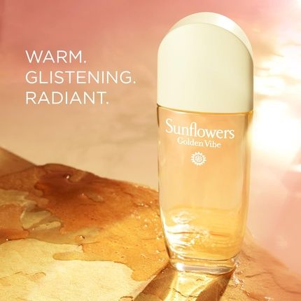 Elizabeth Arden Sunflowers Golden Vibe Eau De Toilette Spray 100Ml Floral - Image 3