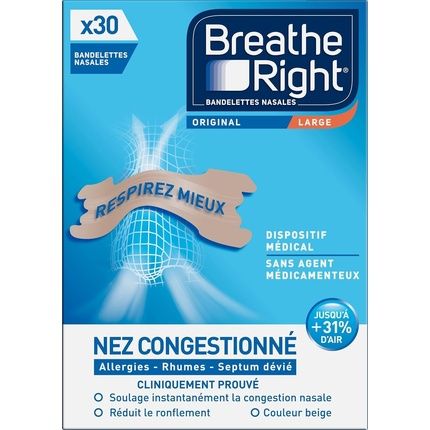 Breathe Right Original Large Noseband For Sleep