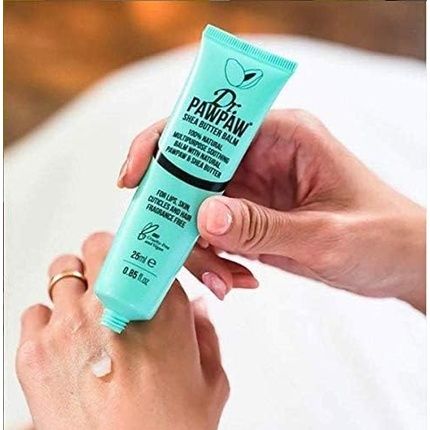 Dr. Pawpaw Original Balm Multipurpose Vegan Natural Balm For Lips, Skin, Hair, Nails And Cuticles - Single Shea Butter