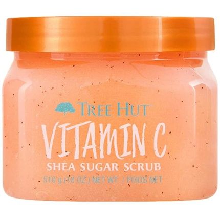 Tree Hut Shea Sugar Scrub With Vitamin C 18Oz - Ultra Hydrating And Exfoliating For Essential Body Care