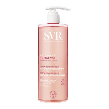 Svr Topialyse Cleansing Gel 400Ml - Gentle Cleansing Gel For Sensitive Skin