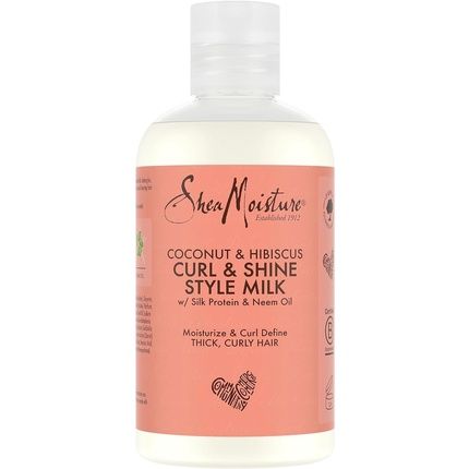 Sheamoisture Coconut & Hibiscus Curl & Style Hair Styling Milk 254Ml