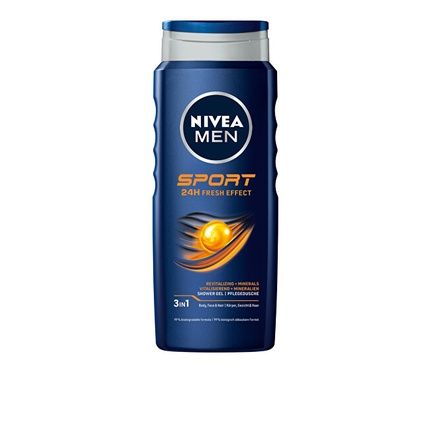 Nivea Men Sport Shower Gel Refreshing Body Wash For Men