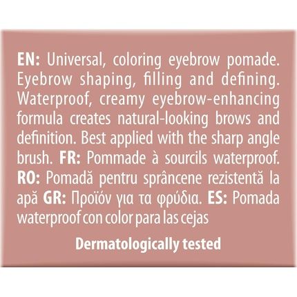 Nam Makeup Eyebrow Pomade Nr 2 Dark Brown 6G