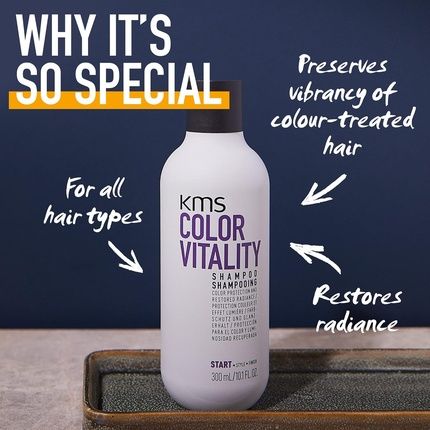 Kms Colour Vitality Shampoo 300Ml - Image 3