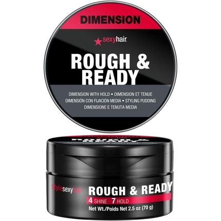 Sexy Hair Style Sexy Rough And Ready Paste For Men 2.5 Oz