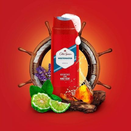 Old Spice - Whitewater Shower Gel 400Ml - Image 3