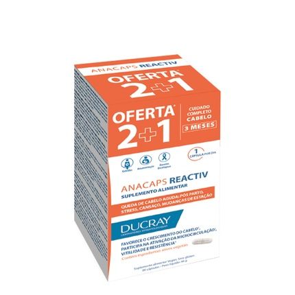 Ducray Anacaps Reactiv 90 Capsules For Hair Loss