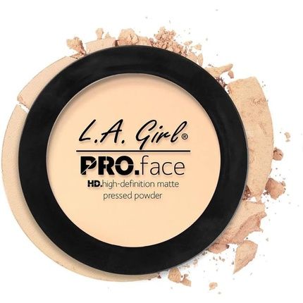 La Girl Pro Face High Definition Matte Pressed Powder 01 Fair