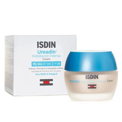 Isdin Ureadin Intense Hydration Cream For Dry Skin 50Ml With Spf 20