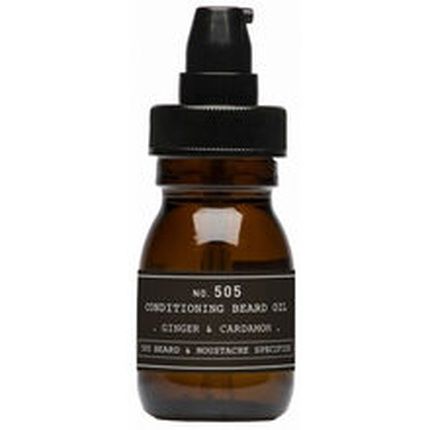 Depot No 505 Conditioning Beard Oil Ginger & Cardamom 30Ml
