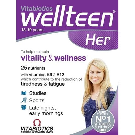 Vitabiotics Wellteen Her Original 30 Tablets