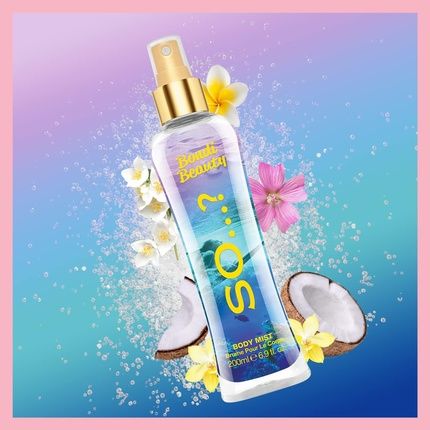 So Summer Escapes Womens Bondi Beauty Body Mist Fragrance Spray 200Ml Fruity Gourmand - Image 3
