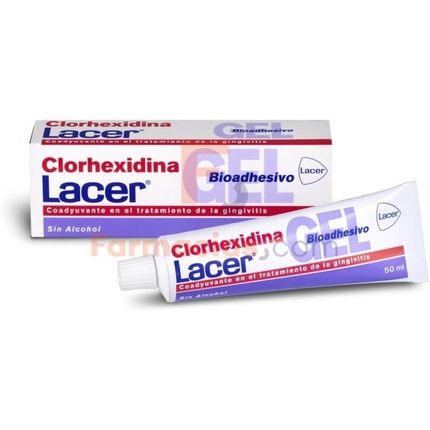Lacer Chlorhexidine Antiseptic Bioadhesive Gel Coadjuvant Treatment