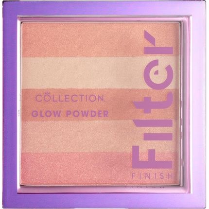 Collection Cosmetics Filter Finish Glow Powder Blush And Highlighter Kit 10G