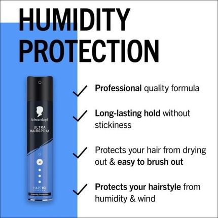 Schwarzkopf Ultra Hairspray 250Ml Hold Level 4 - Image 3