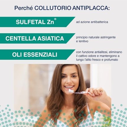 Pasta Del Capitano Antiplaque Mouthwash Alcohol-Free Daily Mouthwash - Image 3