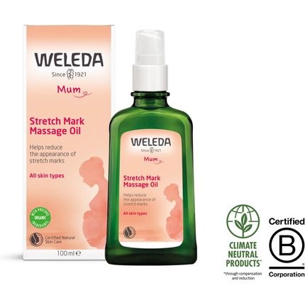 Weleda Stretch Mark Oil Body Oil With Vitamin A And D