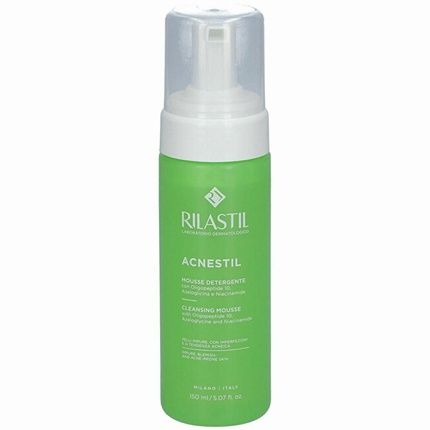 Rilastil Acnestil Cleansing Mousse For Combination And Oily Skin 150 Ml - Image 3