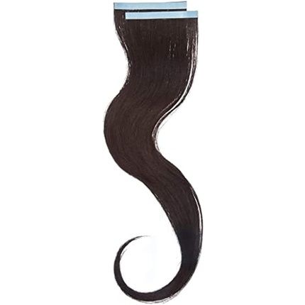 Balmain Tape Extension Human Hair 40Cm Length 01 Black 27G - Pack Of 2